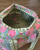 Garden Gala Block Print Quilted Bag Collection