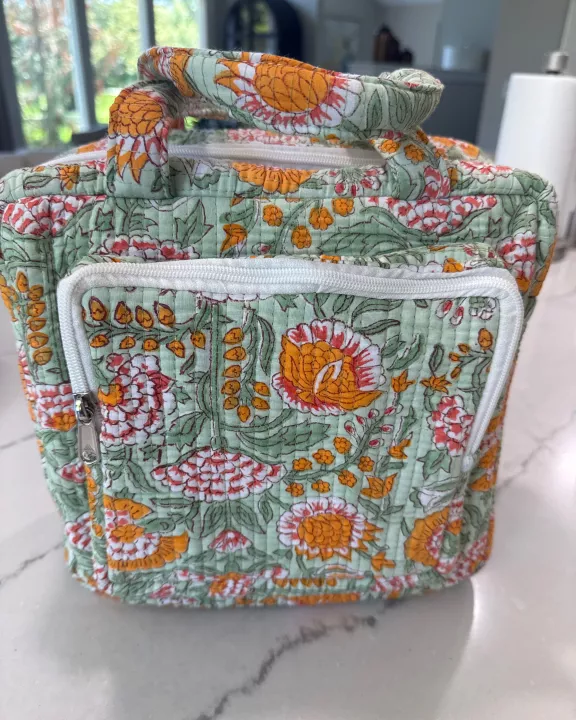 Sunshine Block Print Quilted Bag Collection