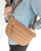 PREORDER Addison Quilted Nylon Waist Sling Bag Ship Date 9/1/2025