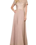 Dylan and Davids Short-Length Sleeve Mother Of The Bride Evening Dress