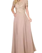 Dylan and Davids Short-Length Sleeve Mother Of The Bride Evening Dress