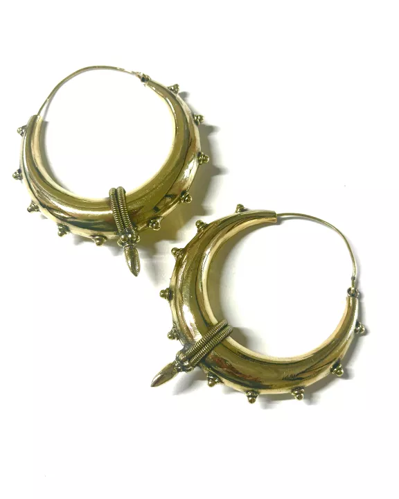 Neha Brass Hoop