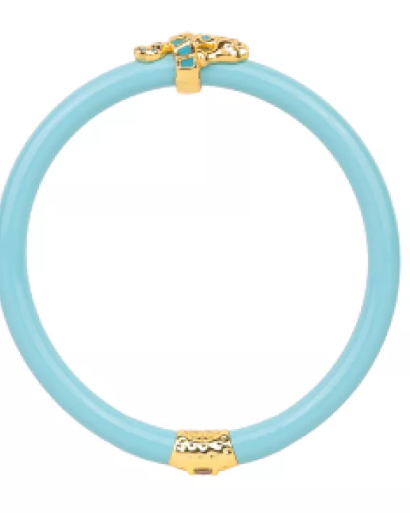 Fauna Seahorse All Weather Bangle® (AWB®) - Turquoise