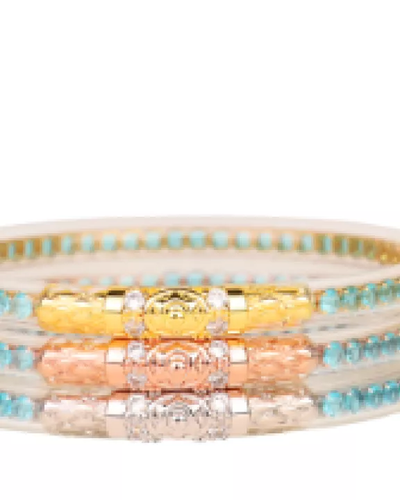 Three Queens All Weather Bangles® (AWB®) - Aqua