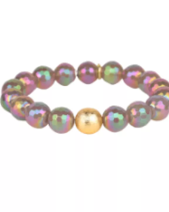 Mélange Beaded Bracelet - Veil