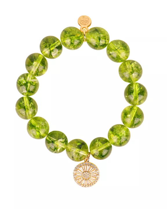 Fern Bracelet - Olive Green