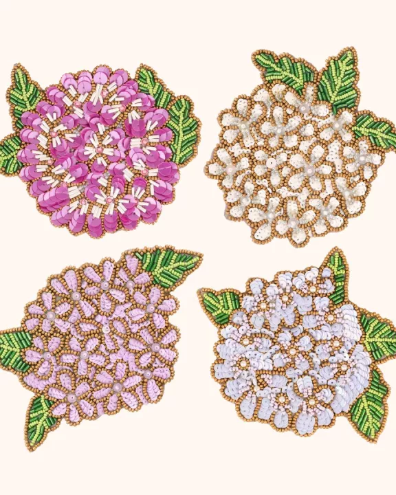 Floral Coasters - Set of 4