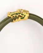 Fauna Crocodile All Weather Bangle® (AWB®) - Jade