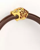 Fauna Panther All Weather Bangle® (AWB®) - Chocolate