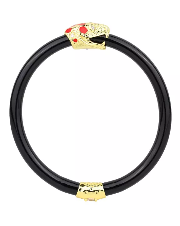 Fauna Snake All Weather Bangle® (AWB®) - Black