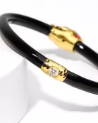 Fauna Snake All Weather Bangle® (AWB®) - Black