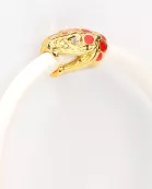 Fauna Snake All Weather Bangle® (AWB®) - Ivory