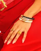 Fauna Snake All Weather Bangle® (AWB®) - Ivory