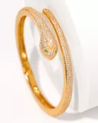 Snake Pavé Bracelet