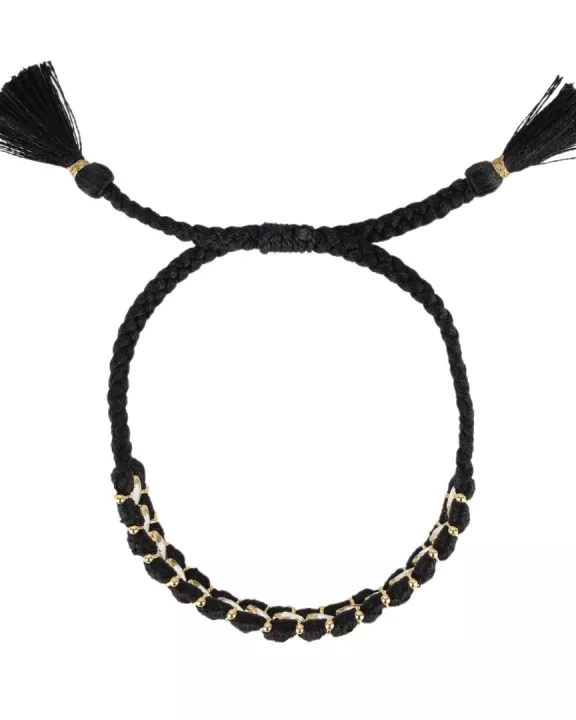 Viv String Bracelet - Black/Multi