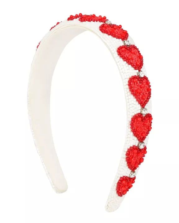 Red Hearts Headband