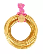Gold All Weather Bangles® (Set of 6) - Serenity Prayer