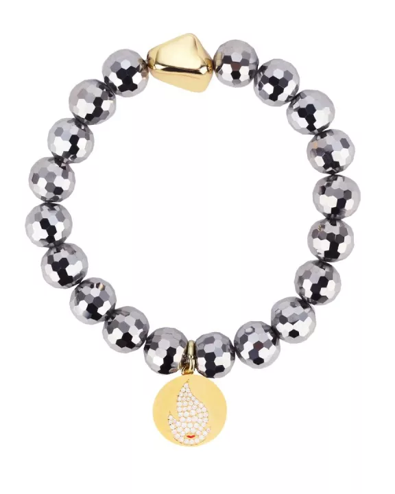 Disco Bracelet - Silver