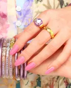 Cushion Ring - Amethyst