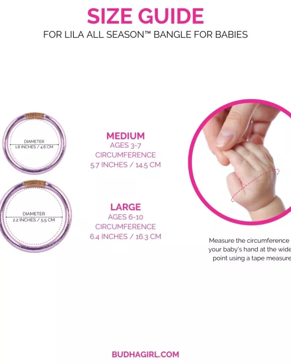 Lila All Season Bangle™ (ASB™) for Kids