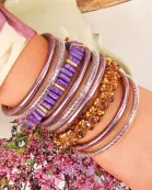 Tablet Bracelet - Charoite