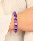 Tablet Bracelet - Charoite