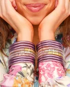 Lila All Weather Bangles® (Set of 6) - Serenity Prayer