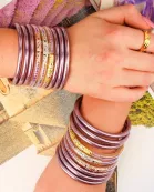 Three Queens All Weather Bangles® (AWB®) - Lila