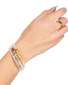Three Queens All Weather Bangles® (AWB®) - White Pearl