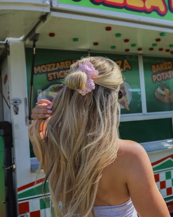 AMERICA'S SWEETHEART MIDI SCRUNCHIE
