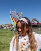 AMERICA'S SWEETHEART HAIR SCARF