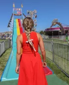 AMERICA'S SWEETHEART SKINNY BOW
