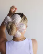 AMERICA'S SWEETHEART PETAL JUMBO SCRUNCHIE