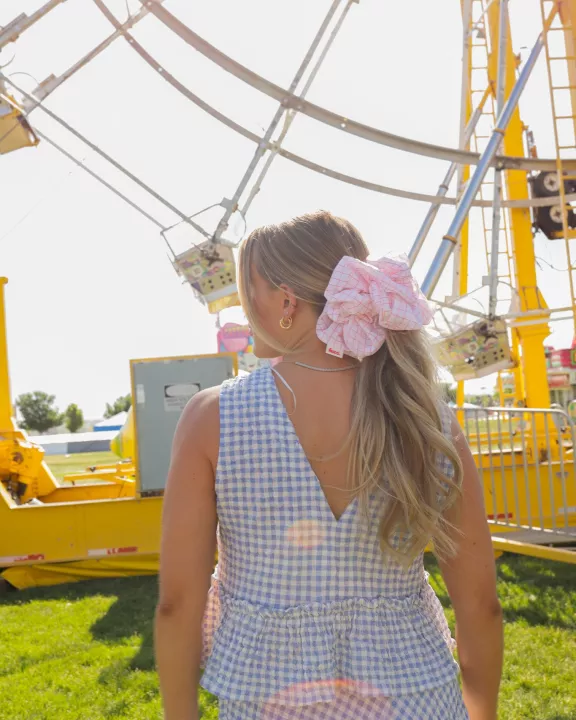 AMERICA'S SWEETHEART JUMBO SCRUNCHIE
