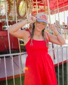 STARGIRL MESH TRUCKER HAT