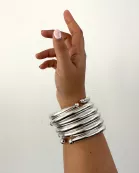 Kimaya Vintage Silver Cuff