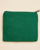 Christmas Santa Claus Seed Beaded Coin Pouch