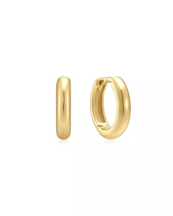 Micro Huggie Hoop Earrings