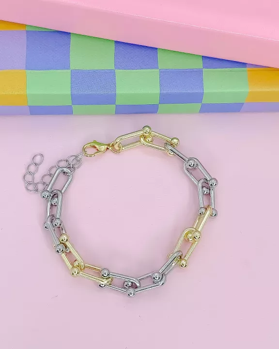 Link Up Mix Color Bracelet