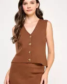 TVS-10422-6 KNIT MIX FABRIC SET-CAPPUCCINO