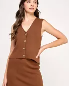 TVS-10422-6 KNIT MIX FABRIC SET-CAPPUCCINO