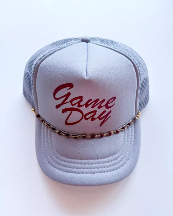 GAME DAY SCRIPT TRUCKER HAT