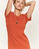 SHORT SLEEVE SLIM FIT DRESS