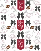 Acrylic Serving Tray - Arkansas Collection - GAMEDAY - 12x12 Medium