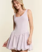 ATHLETIC BUBBLE DRESS WITH SHORTS PLUS