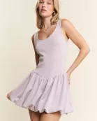 ATHLETIC BUBBLE DRESS WITH SHORTS PLUS