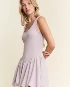 ATHLETIC BUBBLE DRESS WITH SHORTS