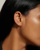 Graduated CZ Bar Ear Crawl
