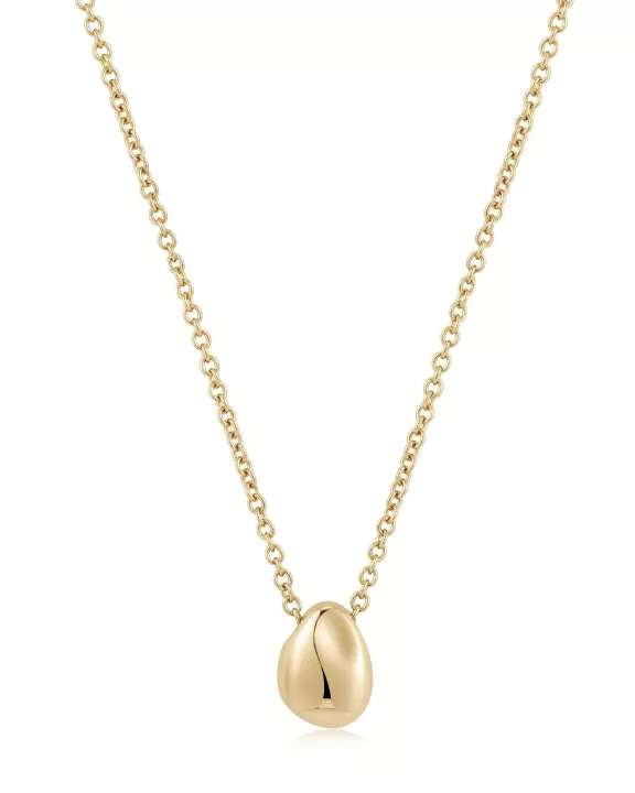 Micro Harmony Pebble Pendant Necklace