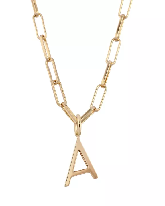 Essential Letter Charm Necklace